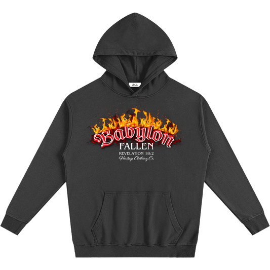 Babylon Fallen Men's Oversized Essential Hoodie