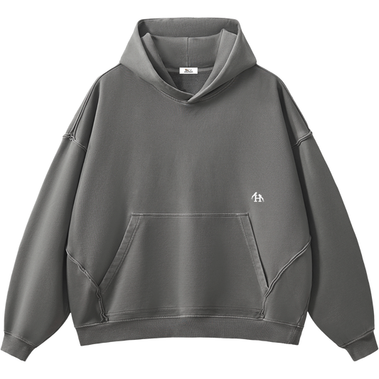 Heritage Essential Raw-Edge Gray Sweatsuit Bundle