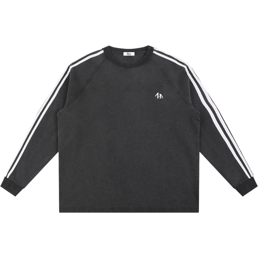 Heritage Contrast Black Pullover and Sweatpants Bundle