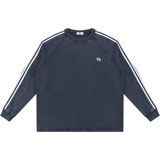 Heritage Contrast Blue Pullover and Sweatpants Bundle