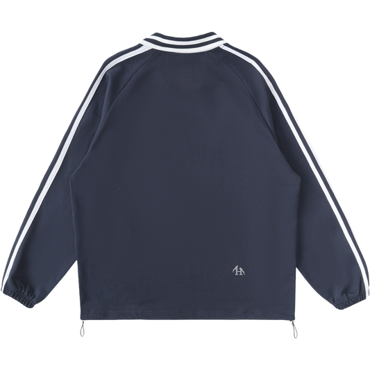 Men's Heritage Striped Lapel Pullover