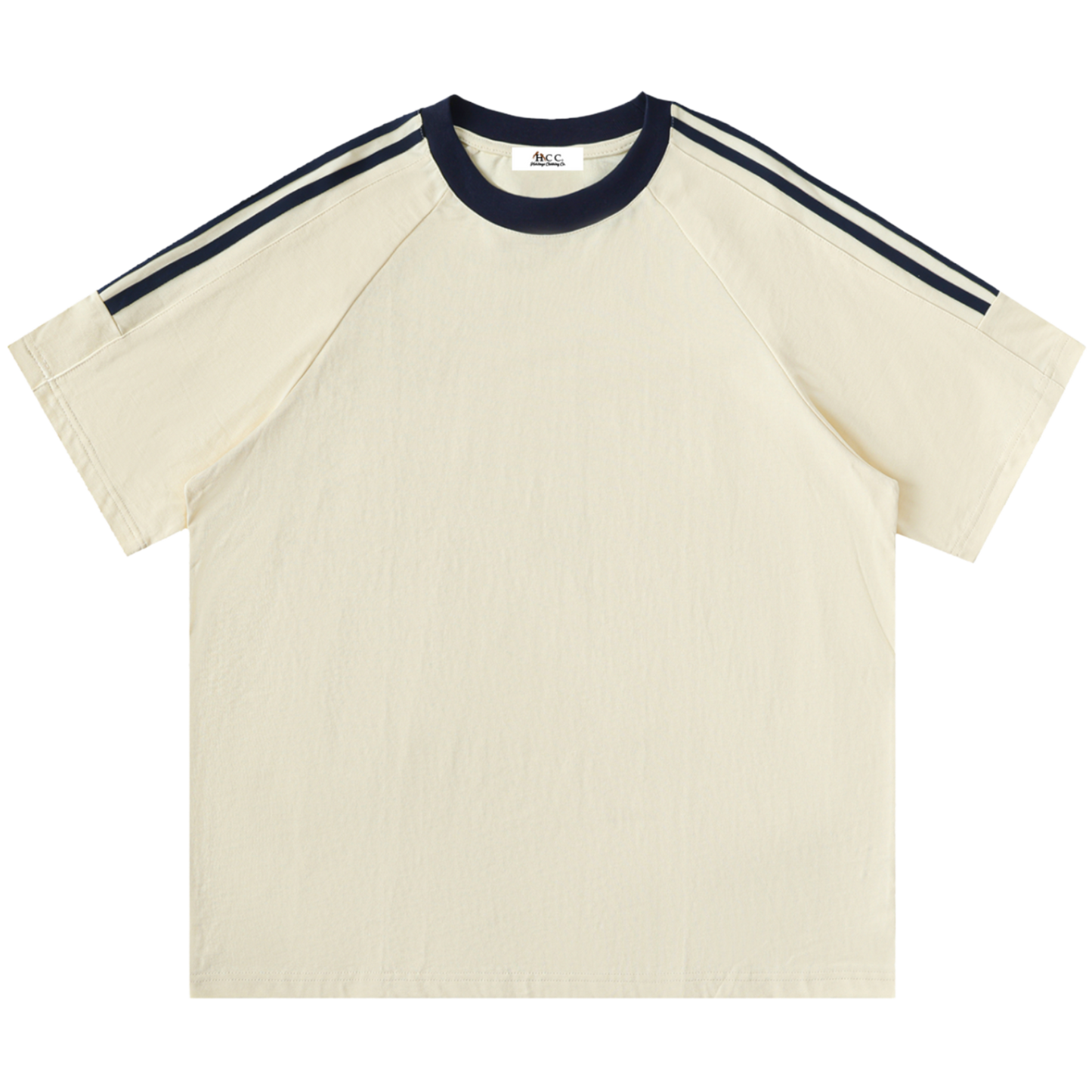 Men's Two-Tone Trim Short-Sleeve T-Shirt