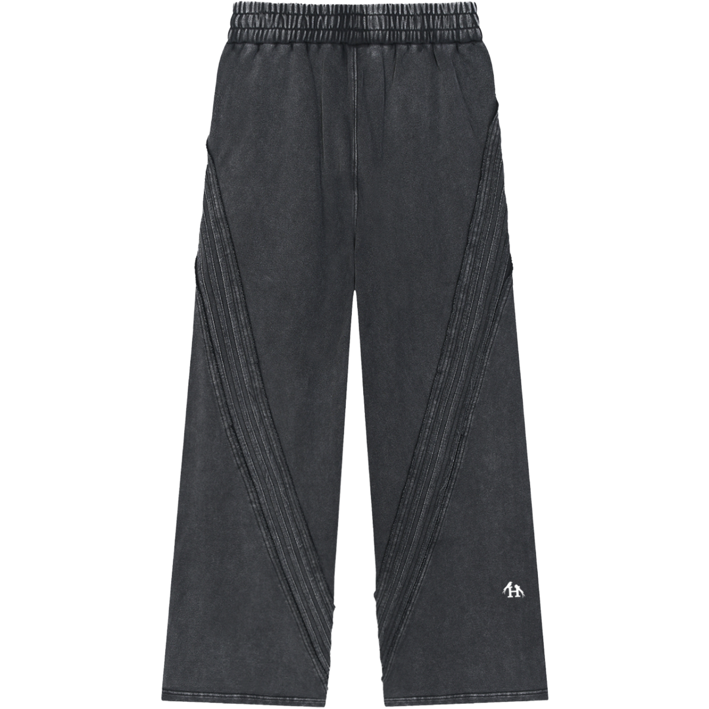 Nazarene Heritage Essential Raw-Edge Black Sweatsuit Bundle