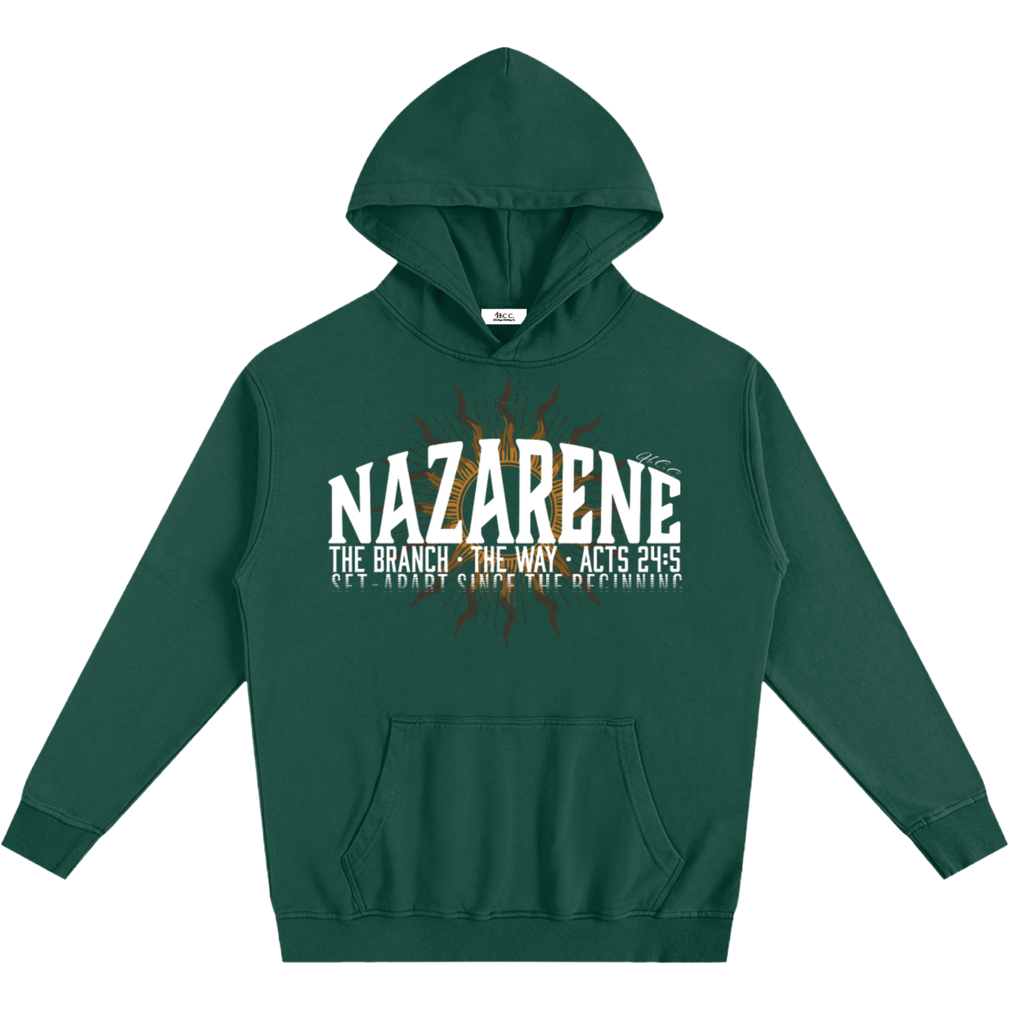 Nazarene Oversized Men's Essential Hoodie