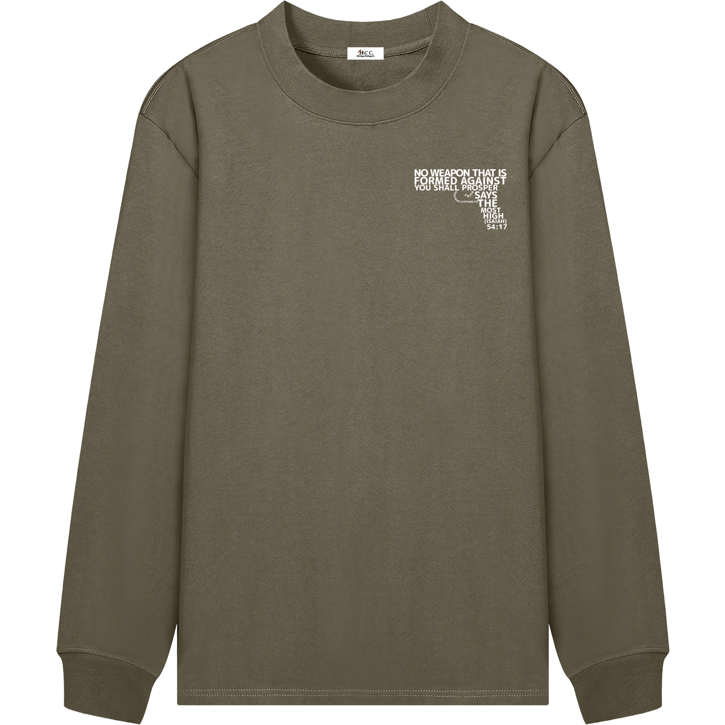 No Weapon: Armed Promise Essential Long-Sleeve T-Shirt