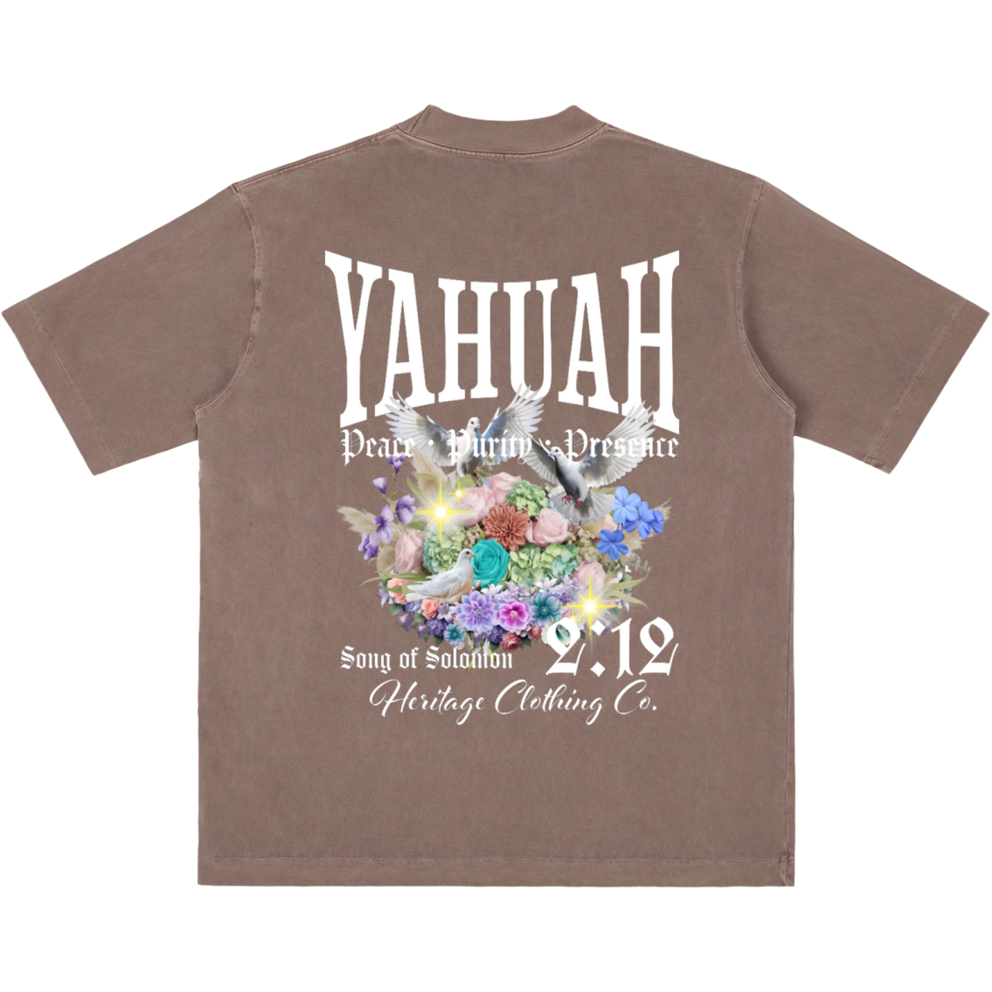 Peace Purity and Presence Women's Basic Vintage T-Shirt