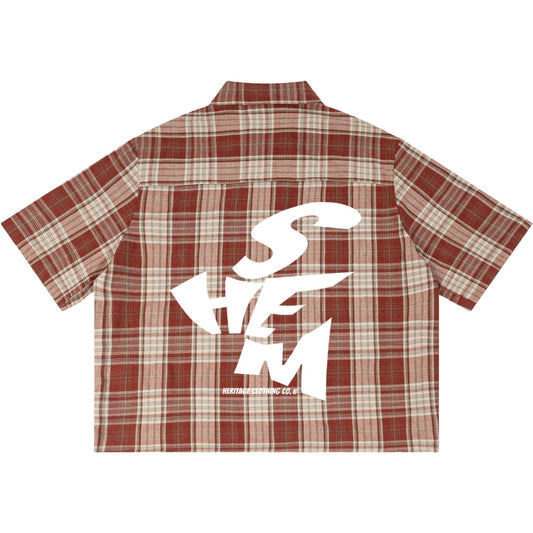 Shem Plaid Button-Up Shirt