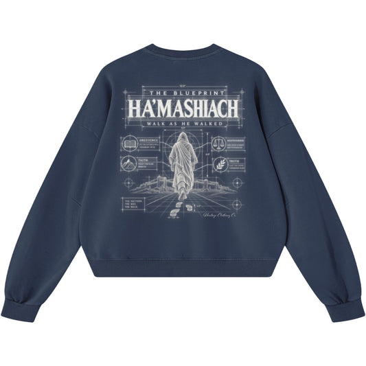 The Blueprint Boxy Vintage Sweatshirt