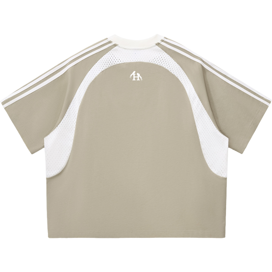 True Name Women's Mesh Panel T-Shirt