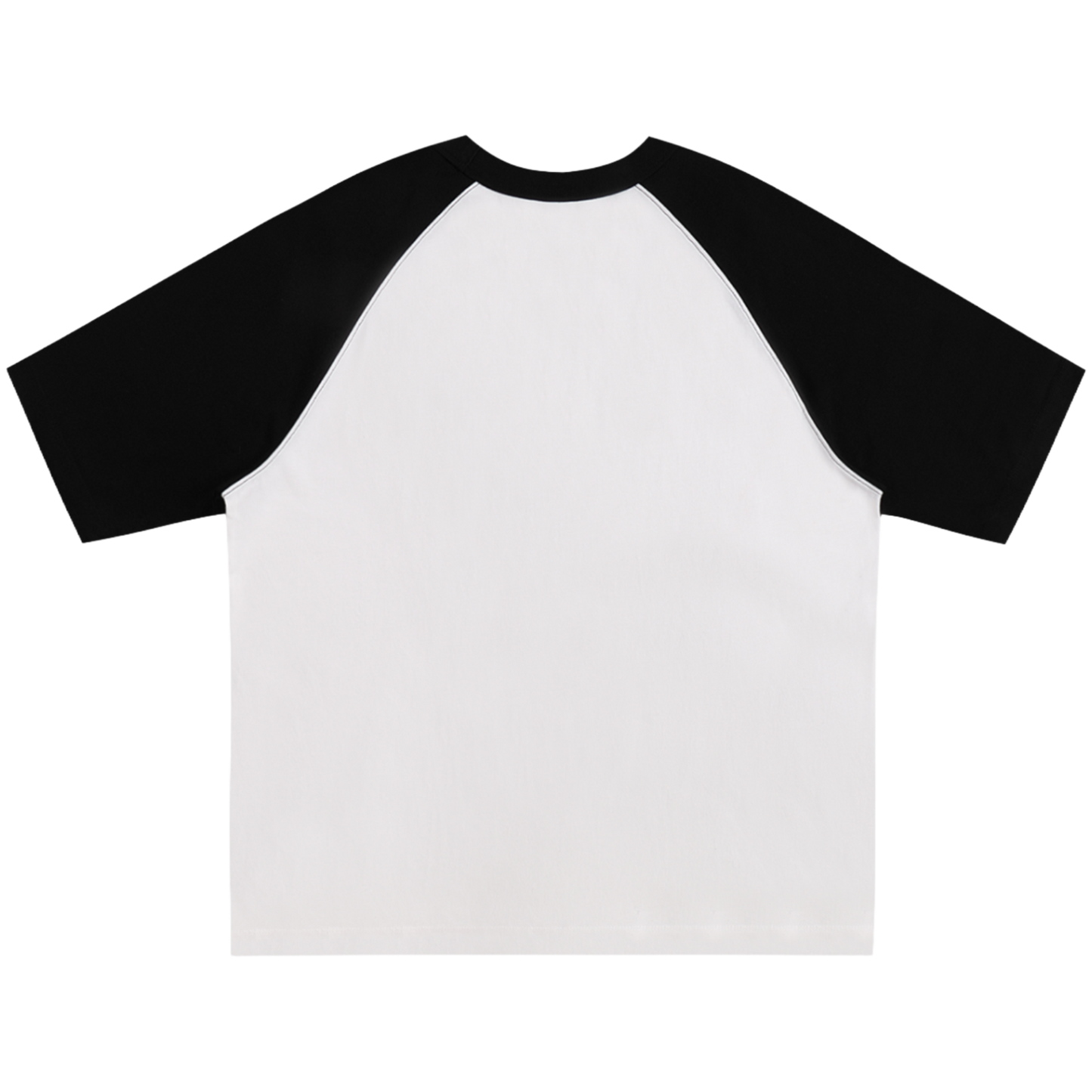 Two-Tone Raglan Short-Sleeve T-Shirt