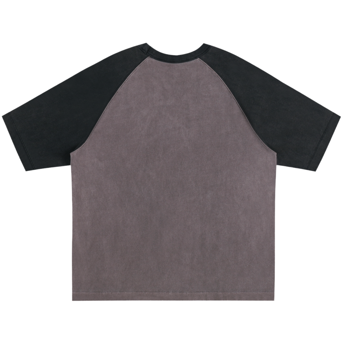 Two-Tone Raglan Short-Sleeve T-Shirt