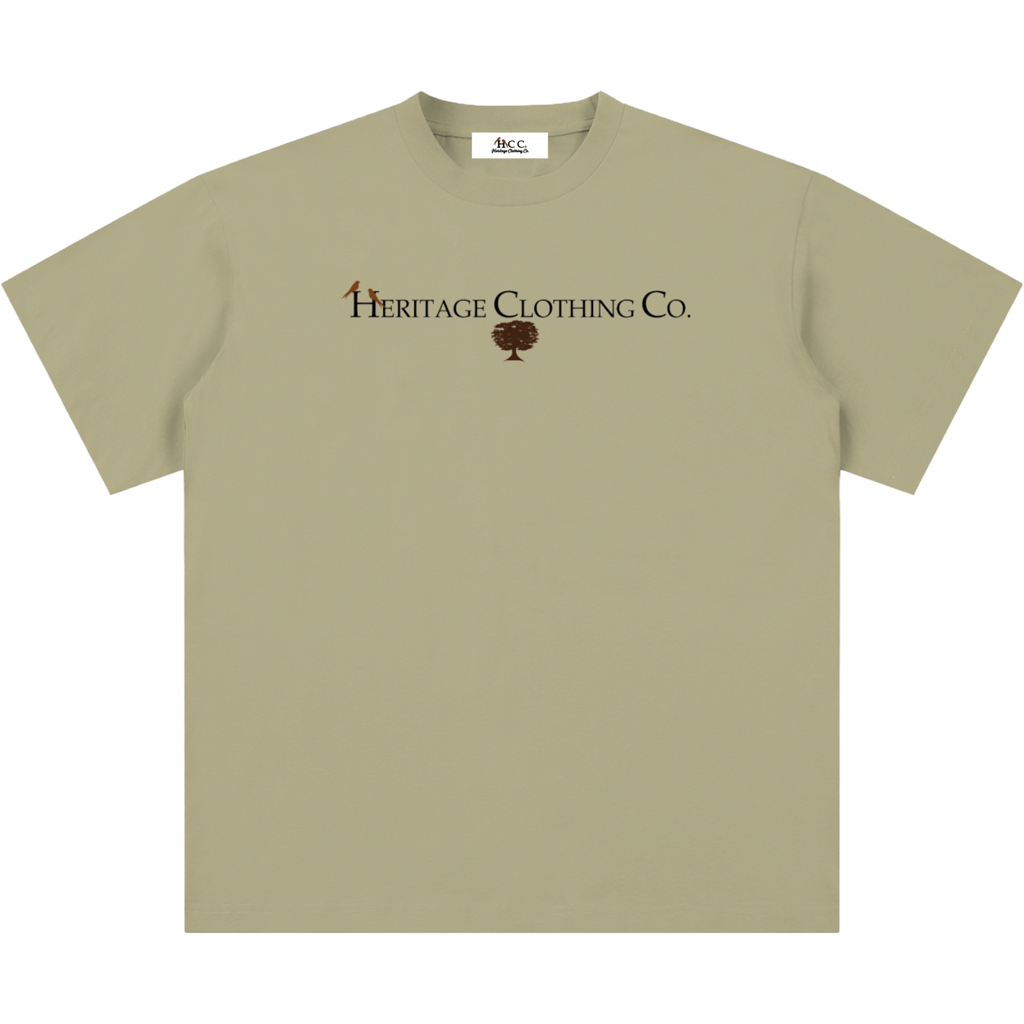 Heritage Tree Sueded Cotton Short-Sleeve T-Shirt