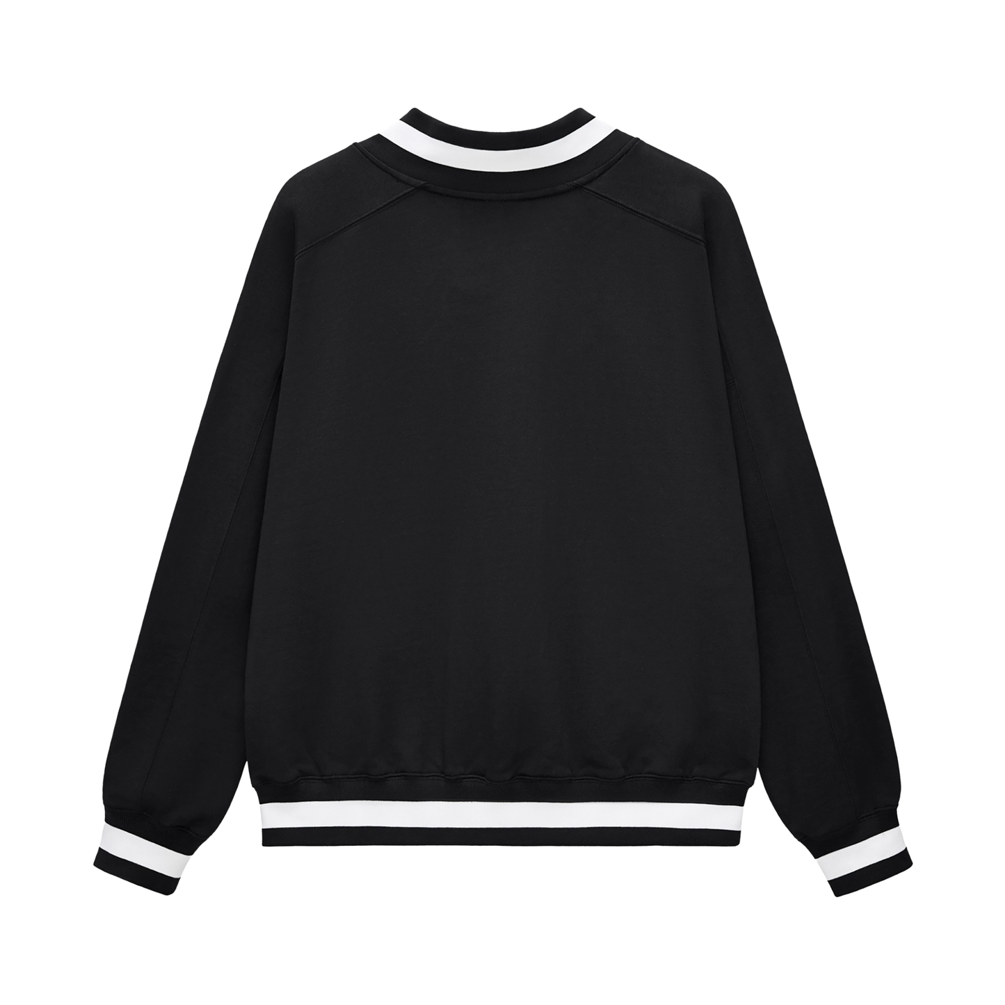 V-Neck Crosscut Sweatshirt