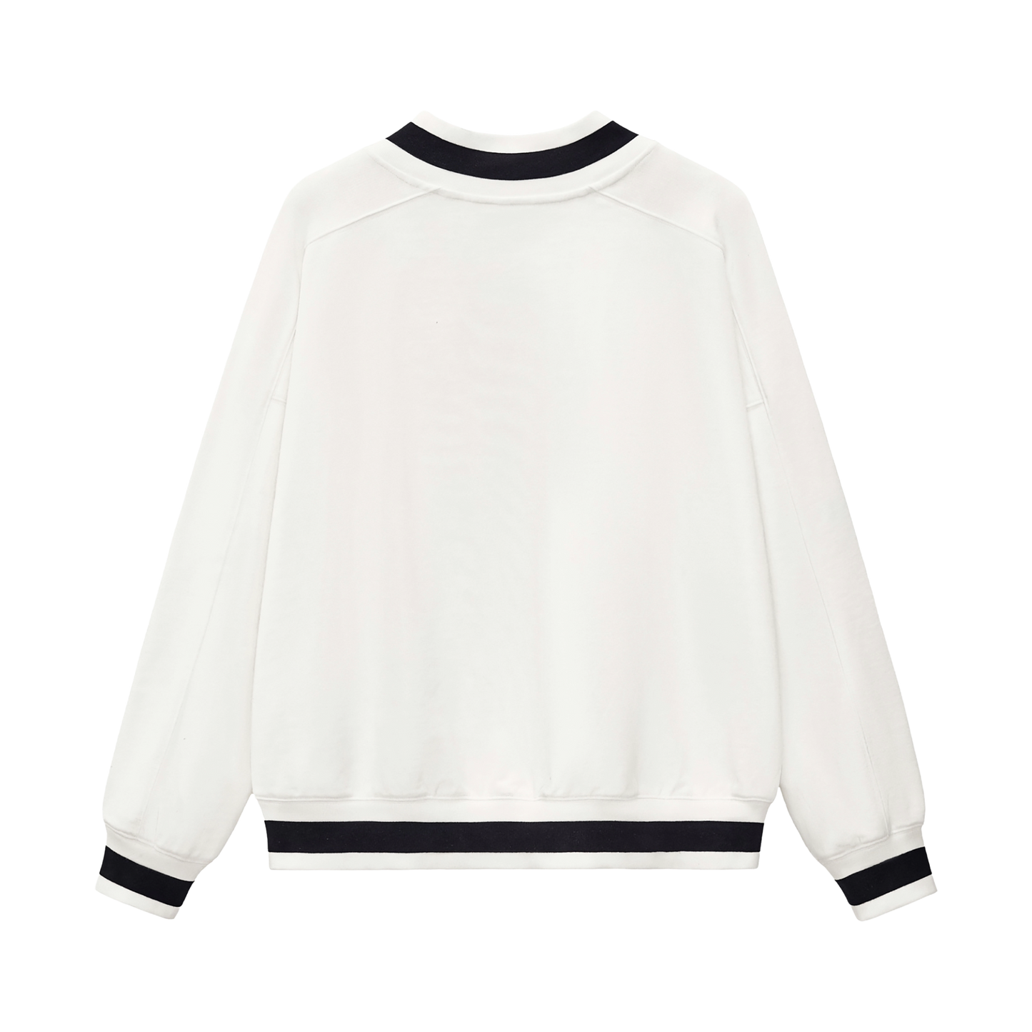 V-Neck Crosscut Sweatshirt
