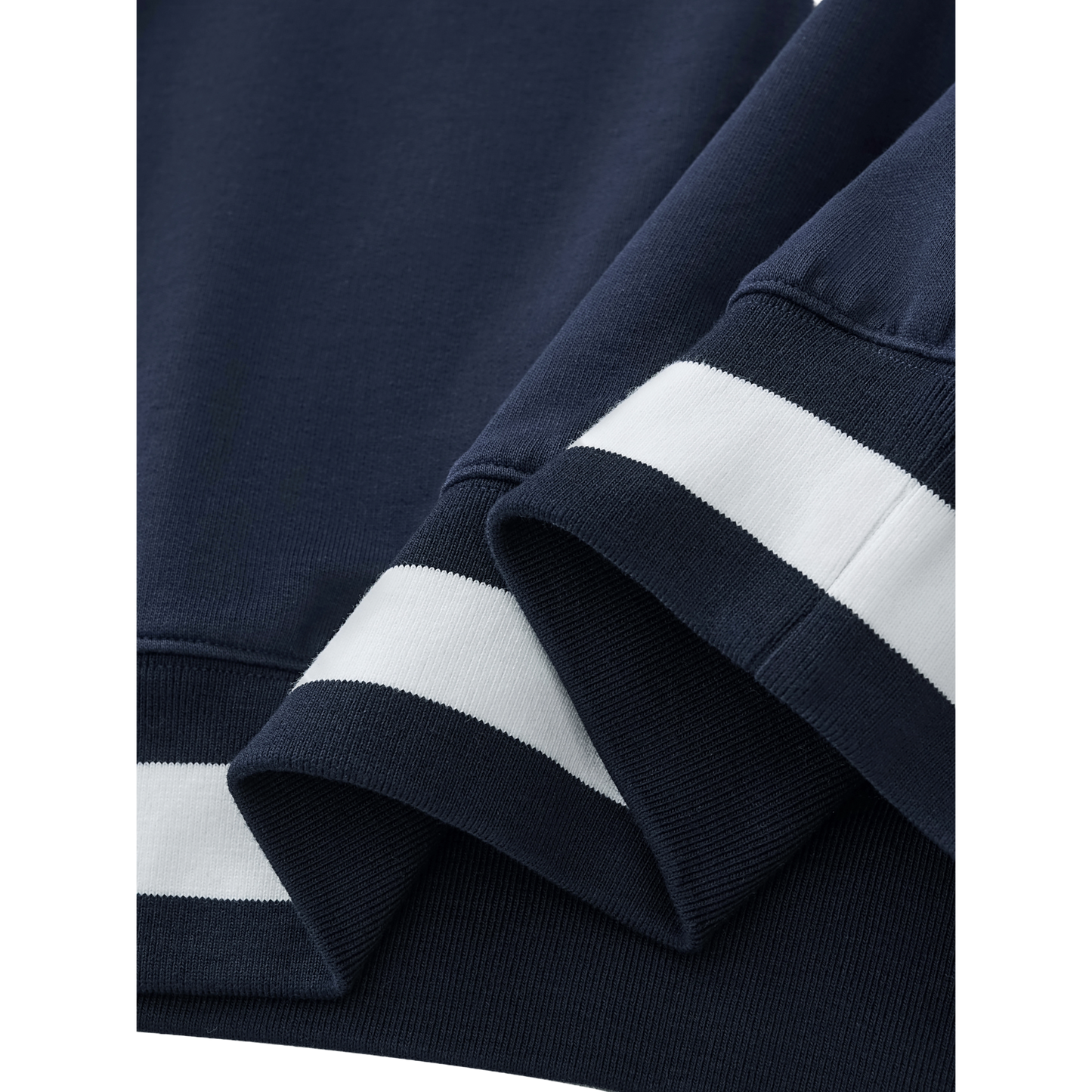 V-Neck Crosscut Sweatshirt