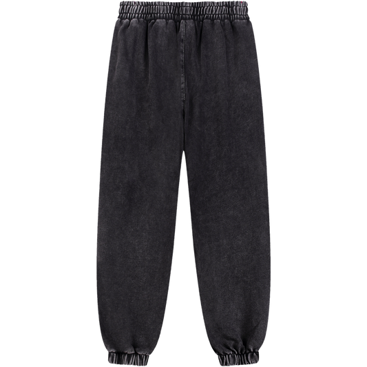 peace purity and presence women’s cotton sweatpants black back view