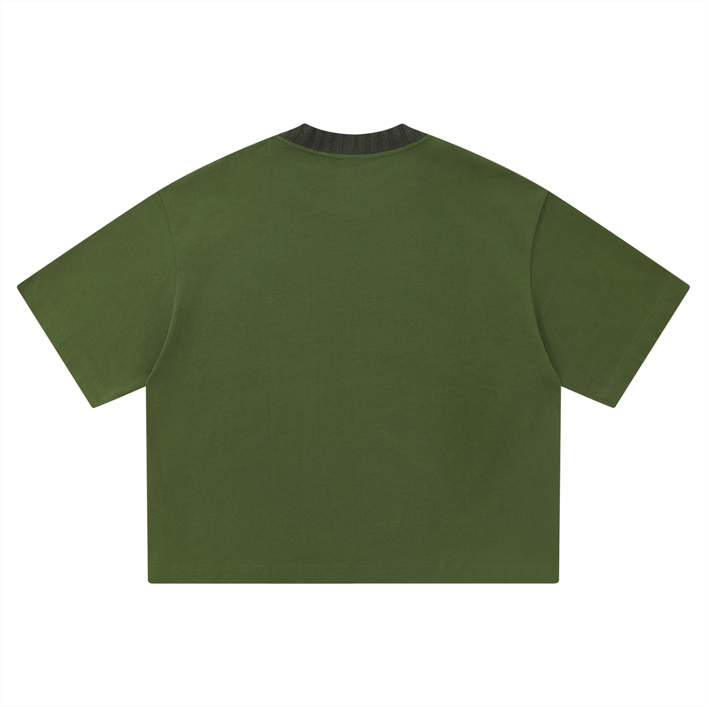 Heritage H Knitted Neck Short-Sleeve T-Shirt