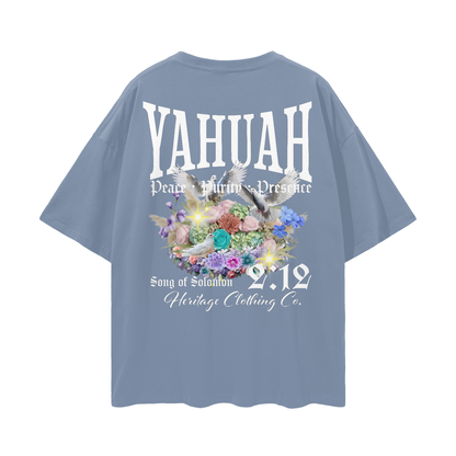 100 percent cotton t-shirt,lightweight cotton t-shirt,drop shoulder t-shirt,breathable cotton t-shirt,relaxed fit cotton t-shirt,loose fit t-shirt,cotton graphic t-shirt,israelite clothing,hebrew israelite apparel,scripture t-shirt