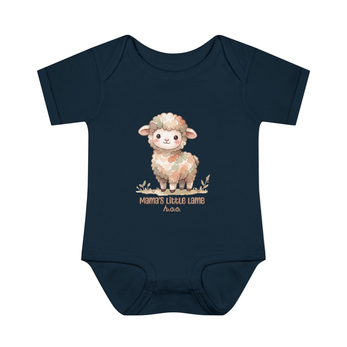Mama's Little Lamb Baby Boy's Bodysuit
