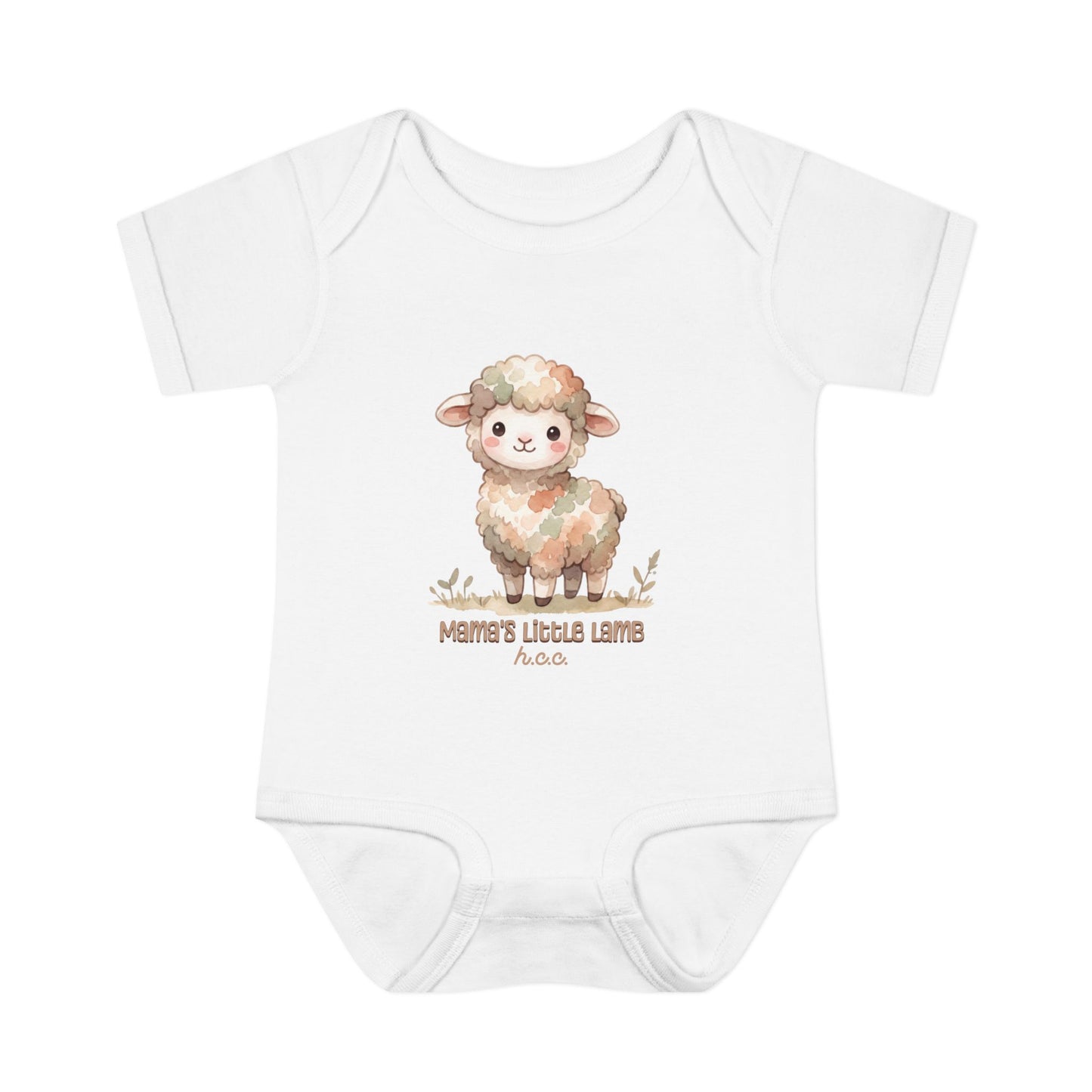 Mama's Little Lamb Baby Boy's Bodysuit