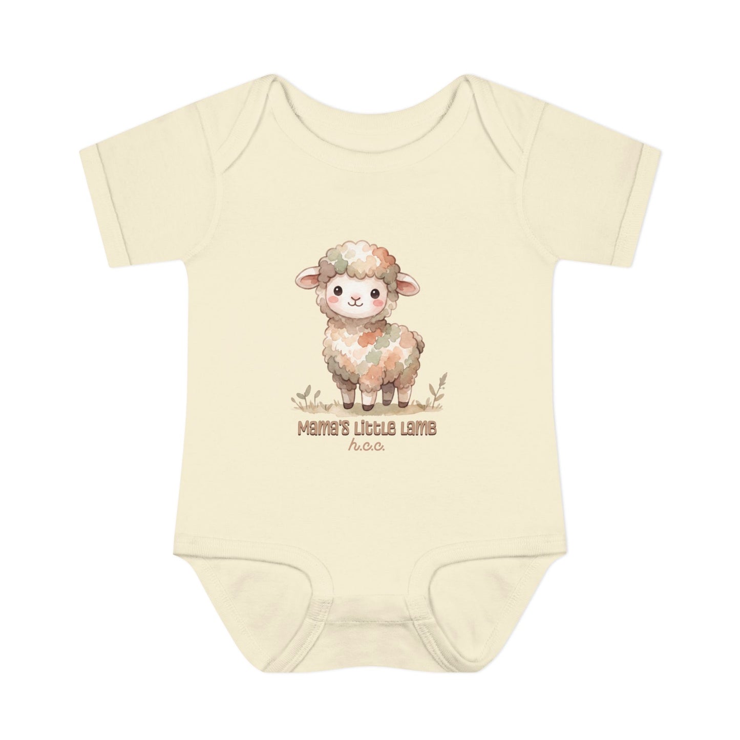 Mama's Little Lamb Baby Boy's Bodysuit