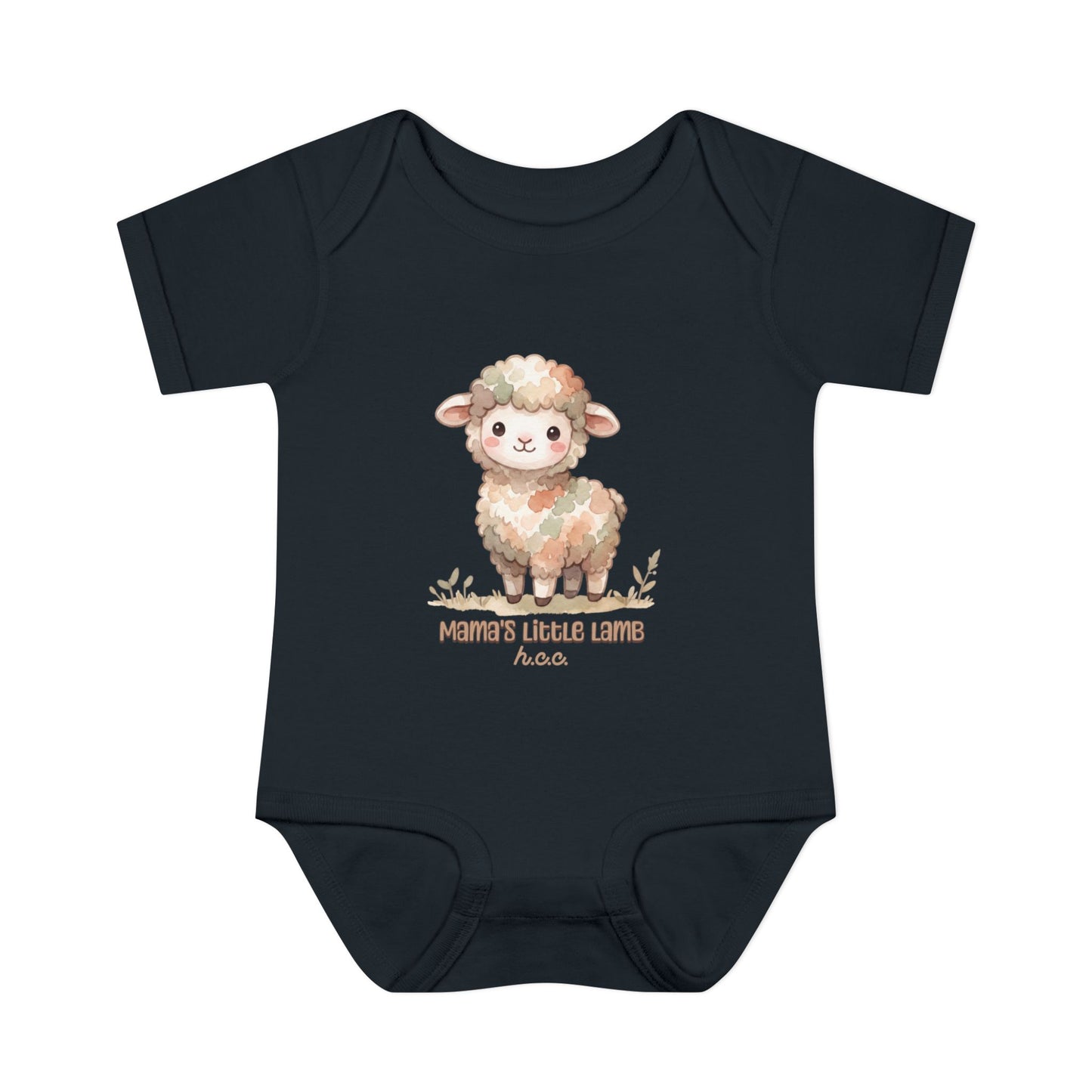 Mama's Little Lamb Baby Boy's Bodysuit