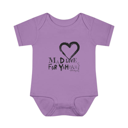Mad Love For Yahuah Baby's Bodysuit