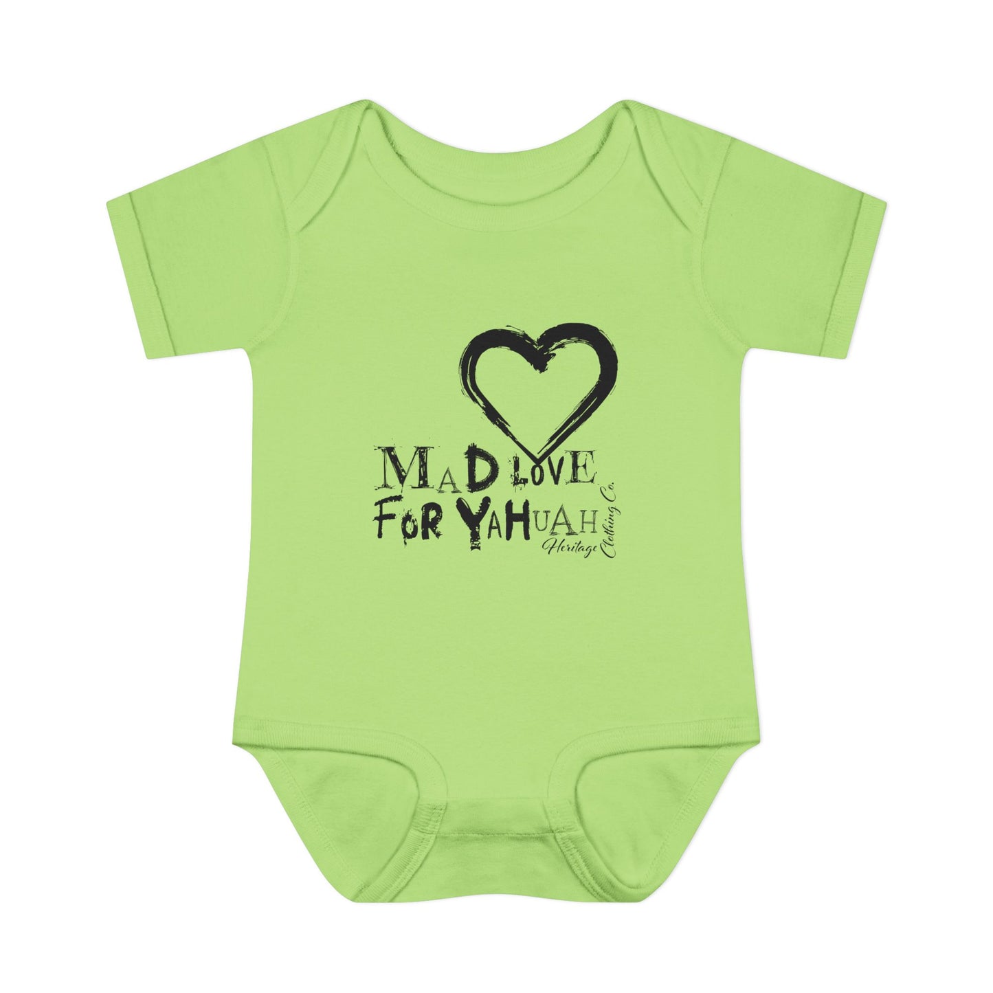 Mad Love For Yahuah Baby's Bodysuit