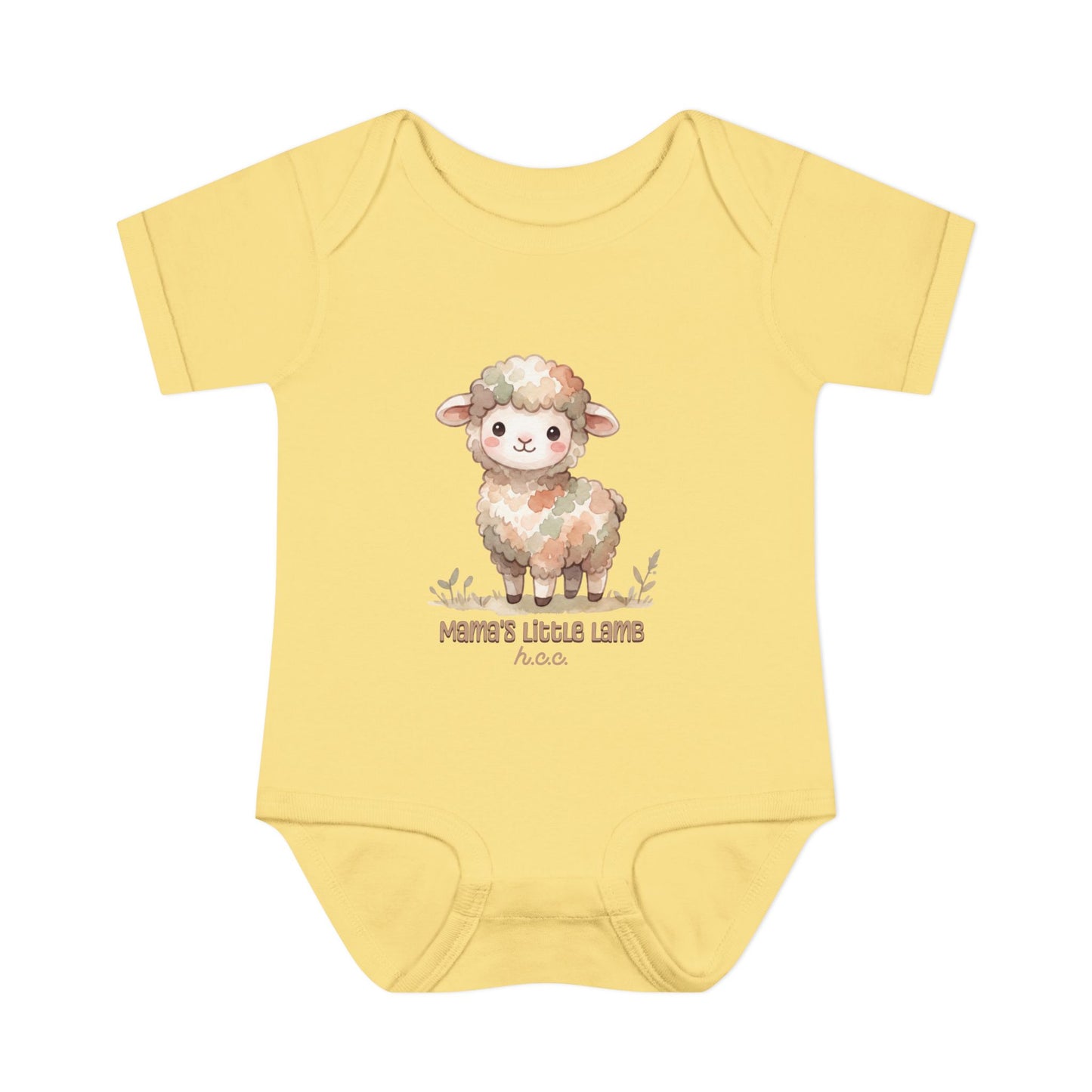 Mama's Little Lamb Baby Boy's Bodysuit