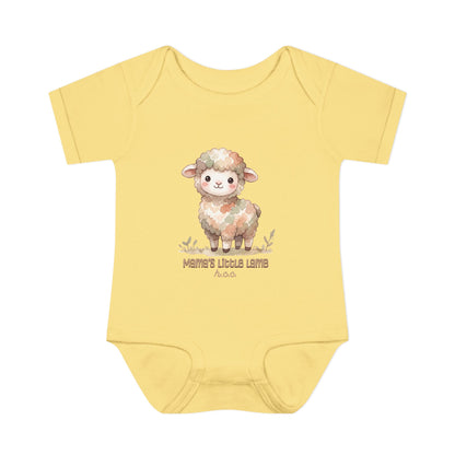 Mama's Little Lamb Baby Boy's Bodysuit