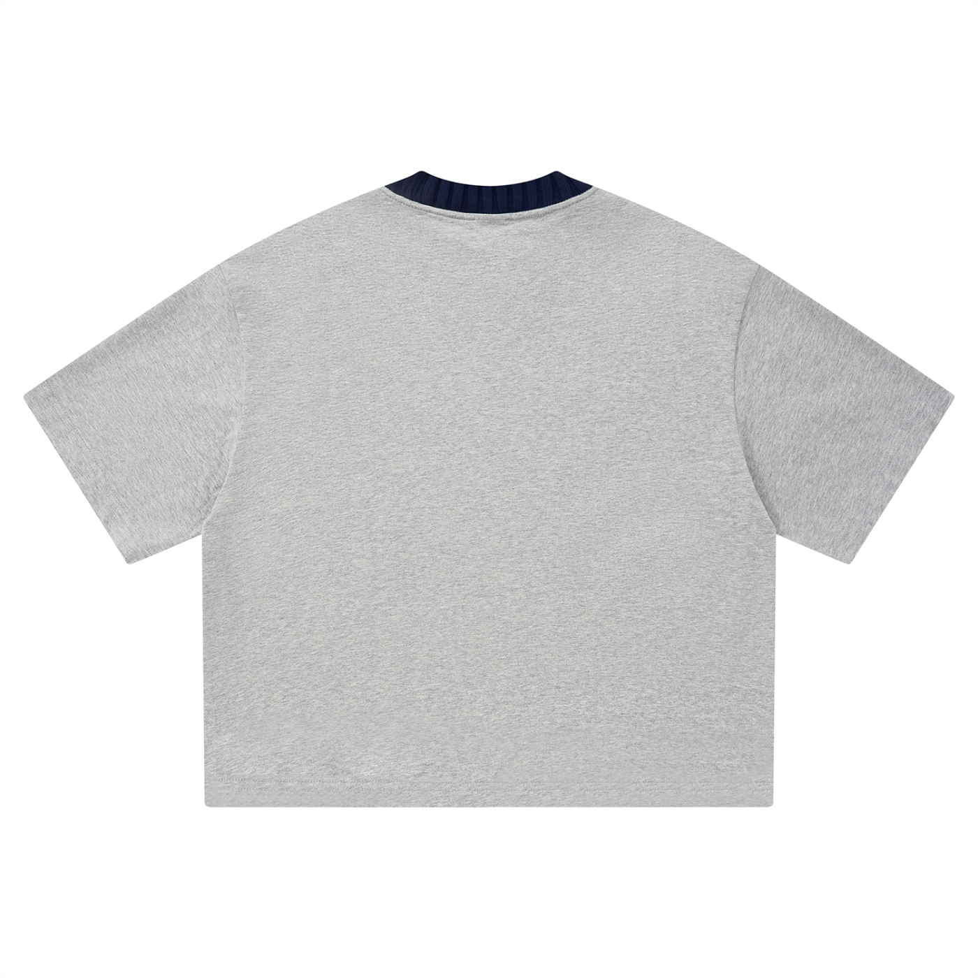 Heritage H Knitted Neck Short-Sleeve T-Shirt