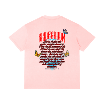 100 percent cotton,faith-based apparel,set apart clothing,righteouswear,scripture apparel,t-shirt,classic tee,regular fit tee,revelation 19 7 8,marriage of the lamb