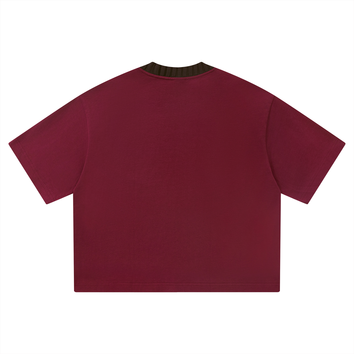 Heritage H Knitted Neck Short-Sleeve T-Shirt