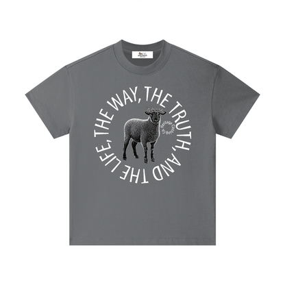 HeritageClothingCo.,heritageclothingco,Yahuah,Yahusha,100% Cotton,Short-Sleeve,Graphic Tee,Sacrificial Lamb,T-Shirt,Children's T-Shirt