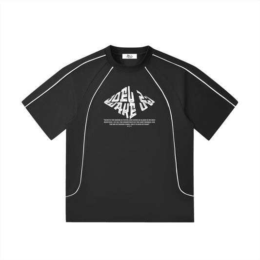 100 percent cotton,faith-based apparel,set apart clothing,righteouswear,scripture apparel,t-shirt,raglan tee,patchwork shirt,contrast stitch,joel 2 1