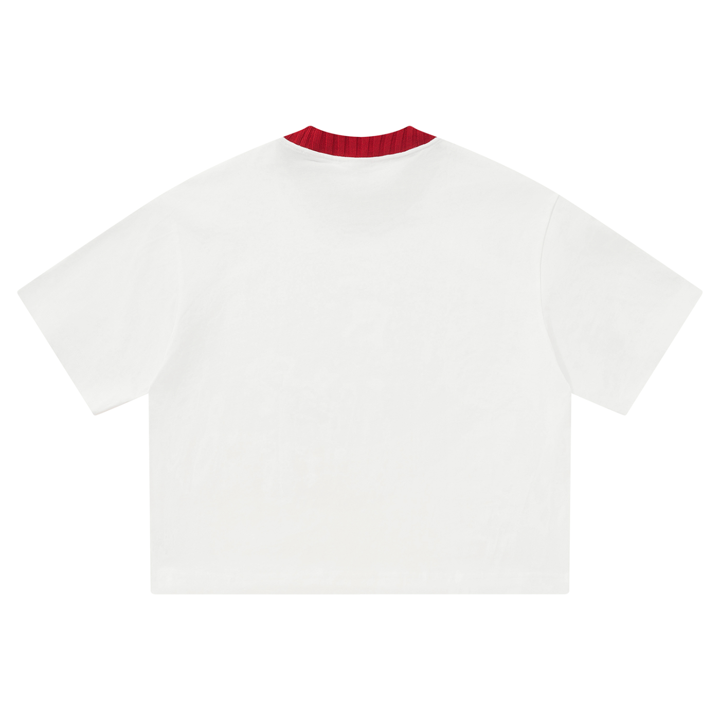 Heritage H Knitted Neck Short-Sleeve T-Shirt