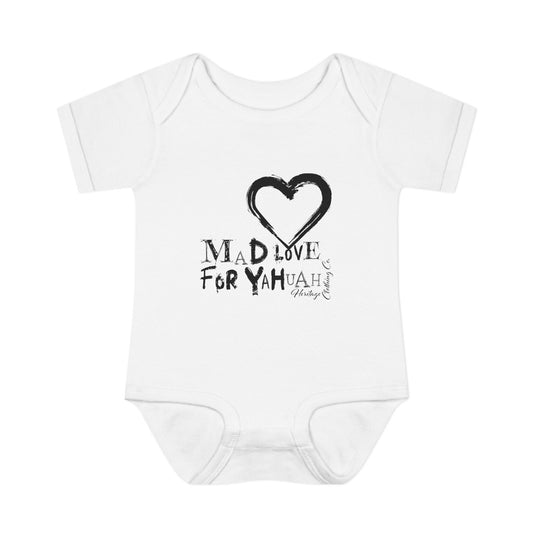 Mad Love For Yahuah Baby's Bodysuit