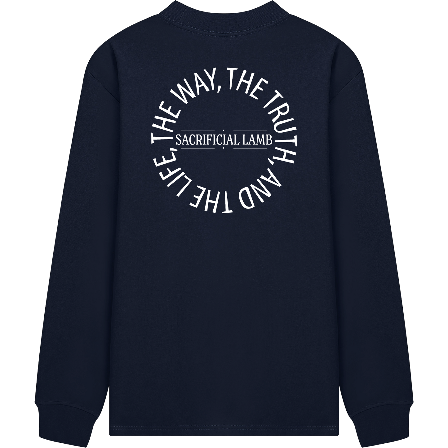 Heritage Clothing Co.,heritageclothingco,Yahuah,Yahusha,100% Cotton,Sacrificial Lamb,Men's,Long-Sleeve T-Shirt,T-Shirt,Cotton