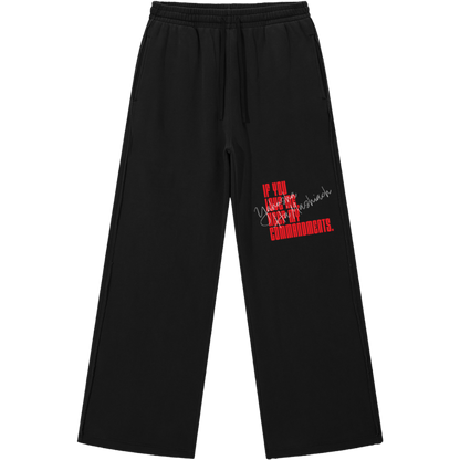 HeritageClothingCo.,heritageclothingco,Yahuah,Yahusha,100% Cotton,Keep My Commandments,Sweatpants,Sweatsuit,cotton,Oversized