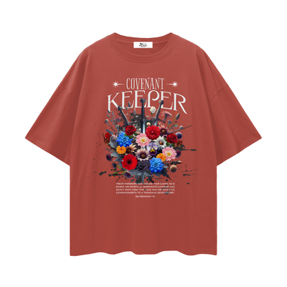 covenant keeper t shirt,deuteronomy 7 9 shirt,faith based apparel,100 percent cotton t shirt,drop shoulder tee,lightweight cotton shirt,heritage clothing co,biblical apparel,set apart clothing,israelite clothing