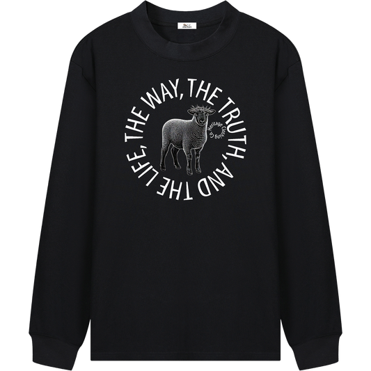 Heritage Clothing Co.,heritageclothingco,Yahuah,Yahusha,100% Cotton,Sacrificial Lamb,Men's,Long-Sleeve T-Shirt,T-Shirt,Cotton