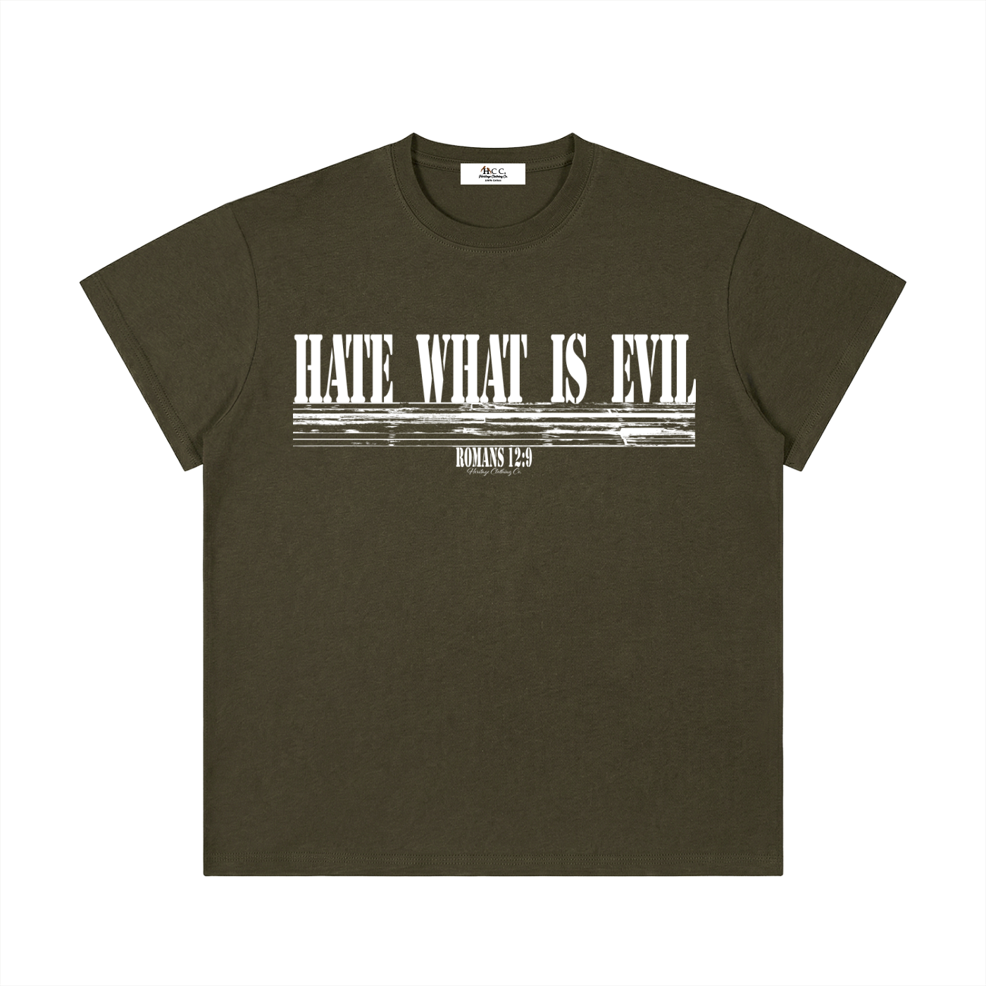 Hate What Is Evil Lightweight T-Shirt (Classic Fit)