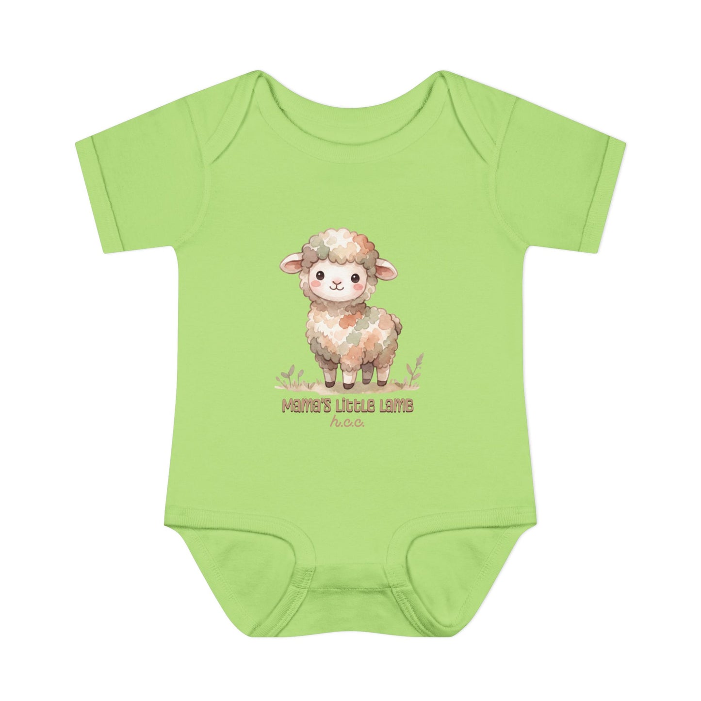 Mama's Little Lamb Baby Boy's Bodysuit