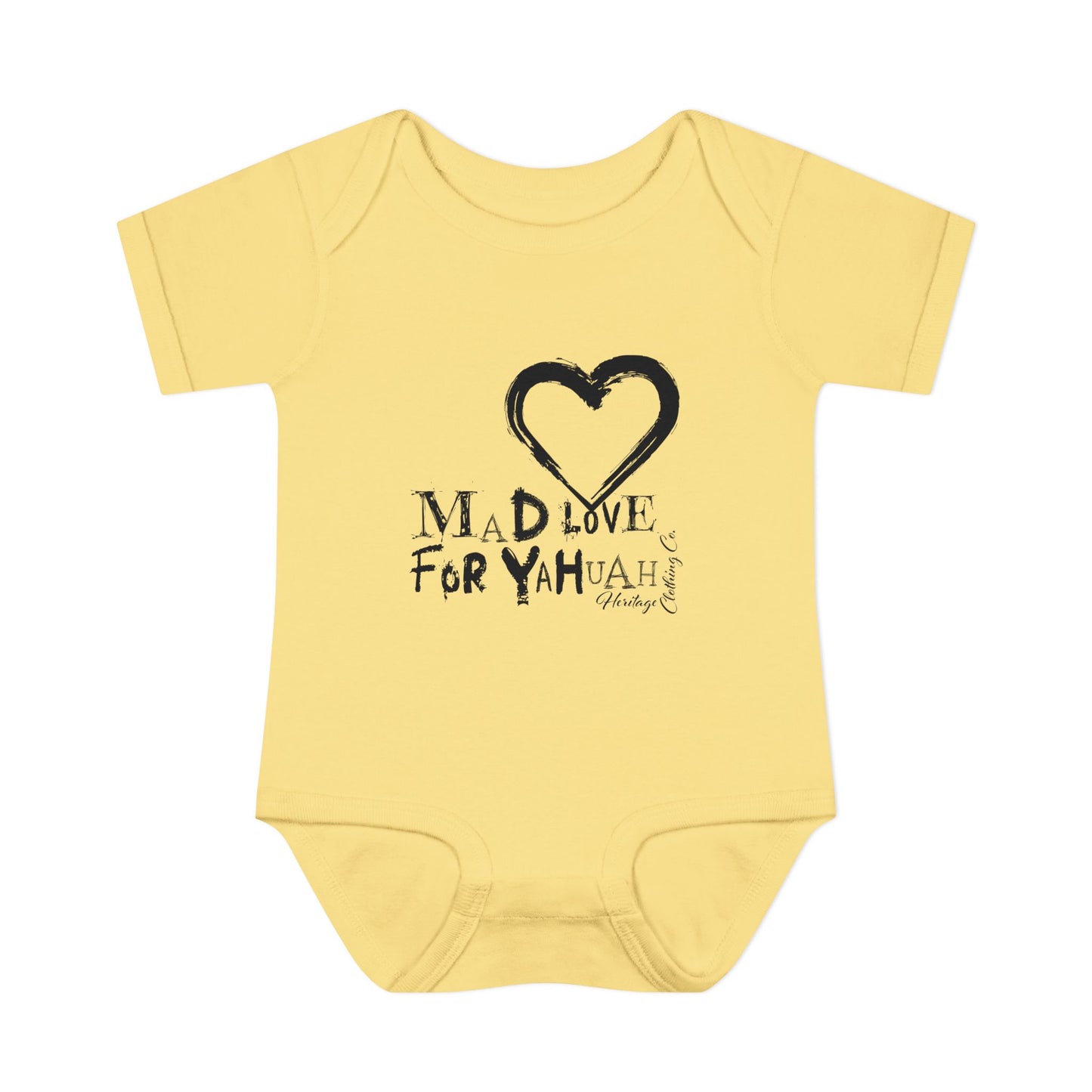 Mad Love For Yahuah Baby's Bodysuit