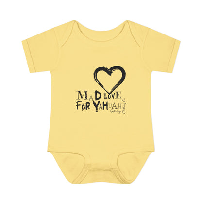 Mad Love For Yahuah Baby's Bodysuit