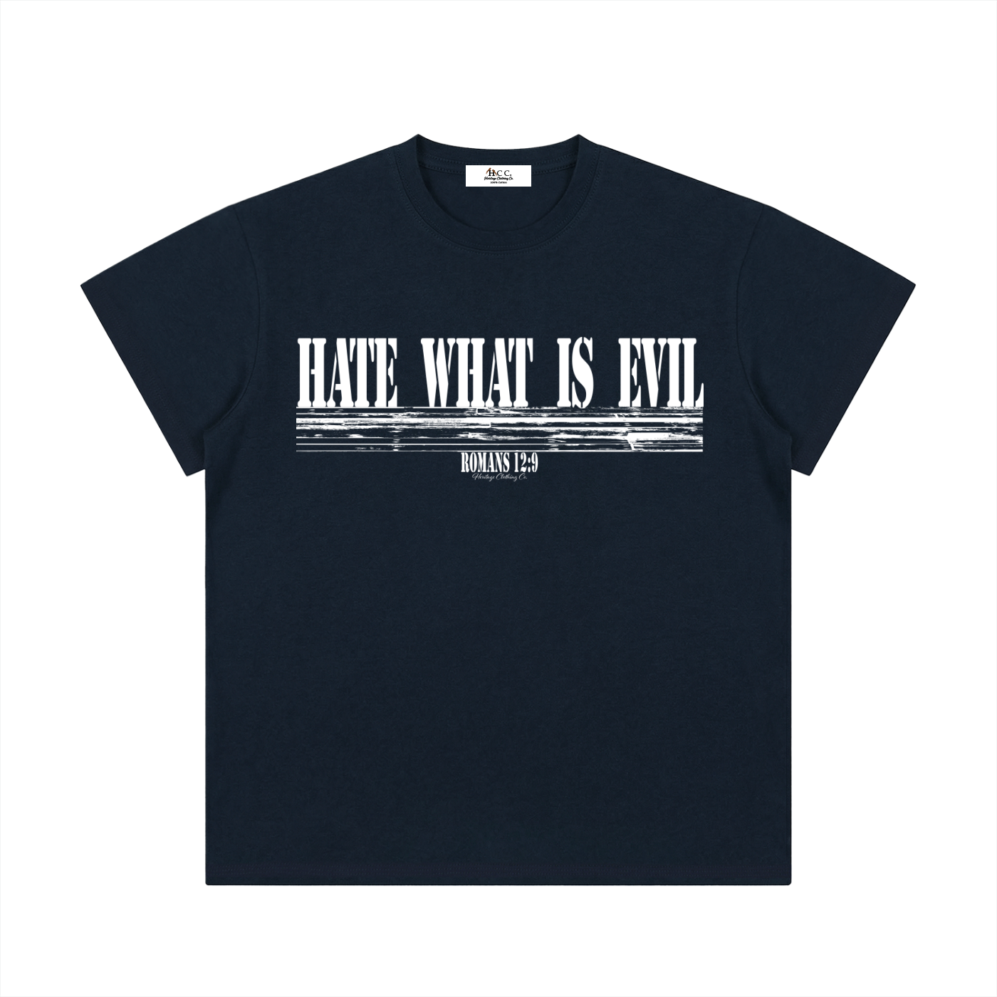 Hate What Is Evil Lightweight T-Shirt (Classic Fit)