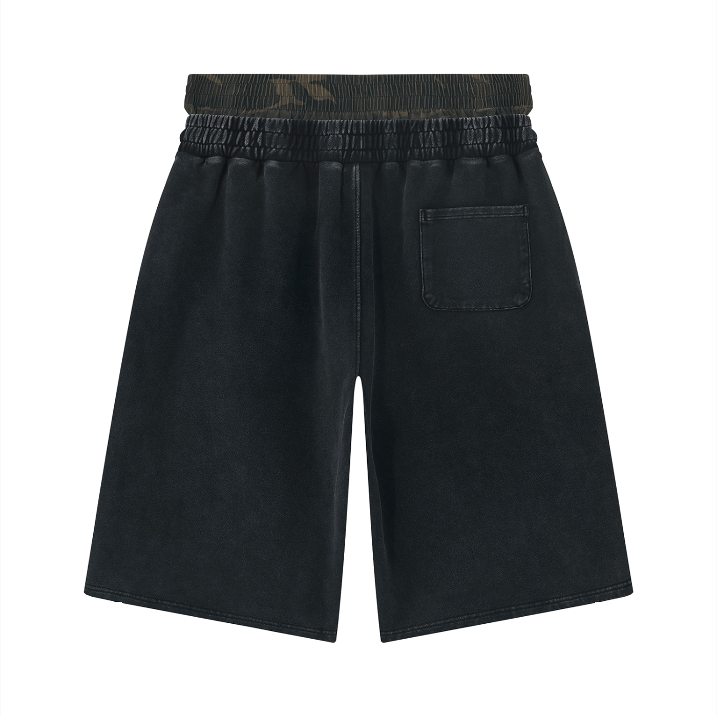 Men's Heritage Camo Waist Cotton Shorts