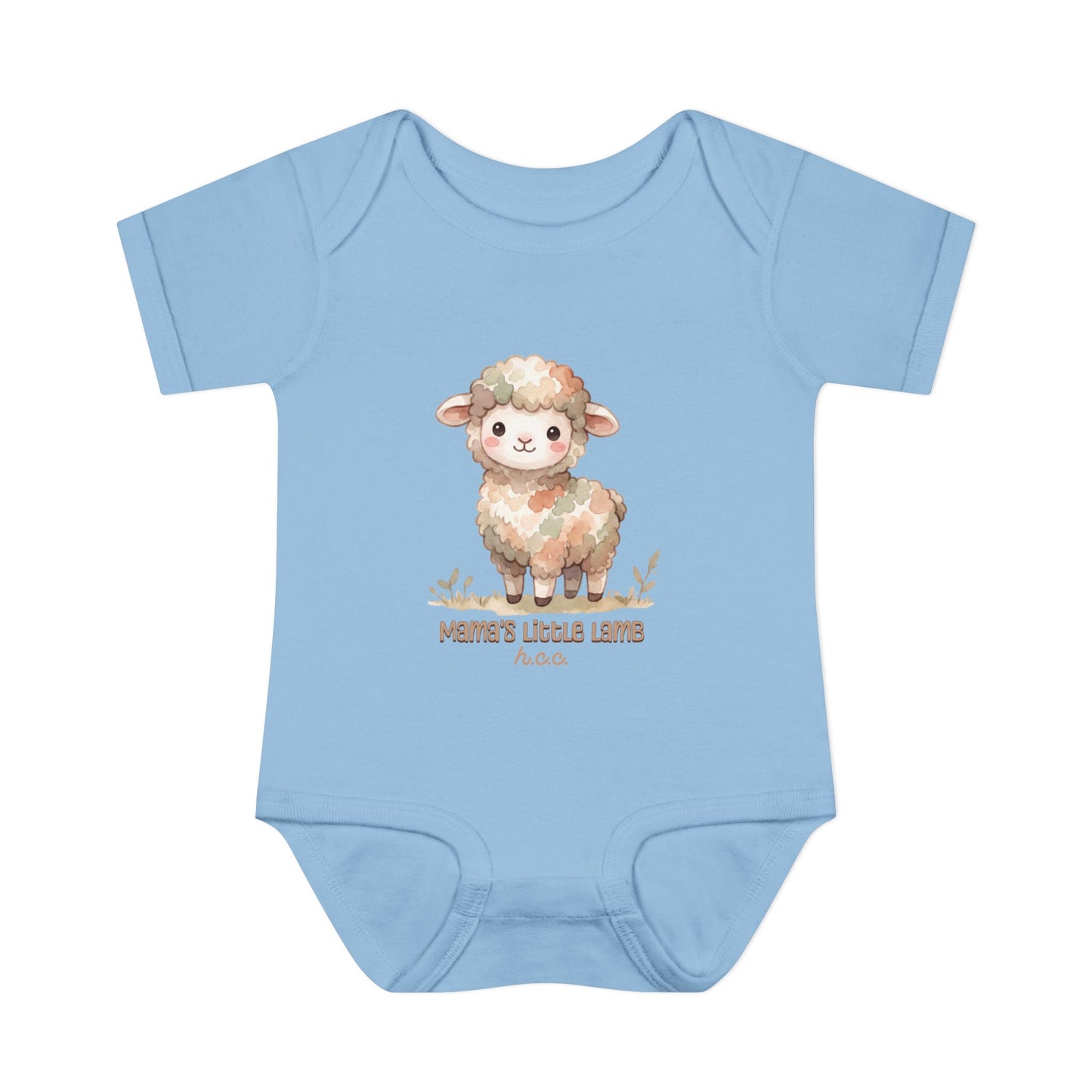 Mama's Little Lamb Baby Boy's Bodysuit