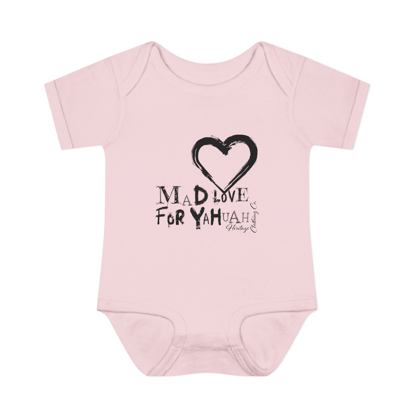 Mad Love For Yahuah Baby's Bodysuit