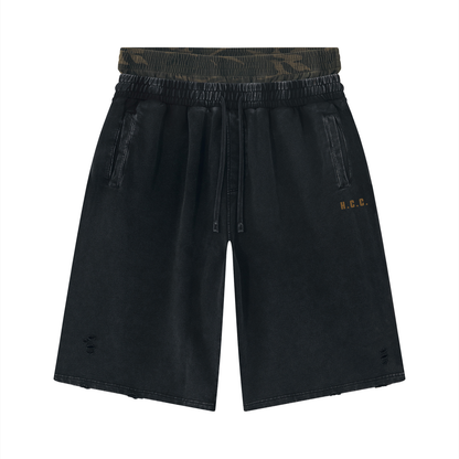 Men's Heritage Camo Waist Cotton Shorts